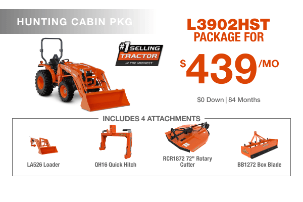 L3902HST Tractor Package
